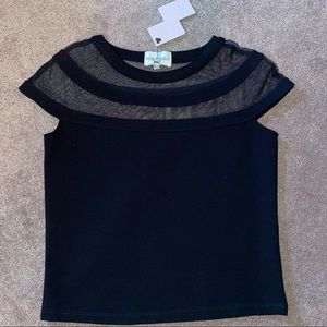 foxiedox black crop top